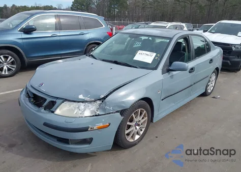 2003 Saab 9-3 Arc z USA, uszkodzony, nr VIN YS3FD49Y231054731